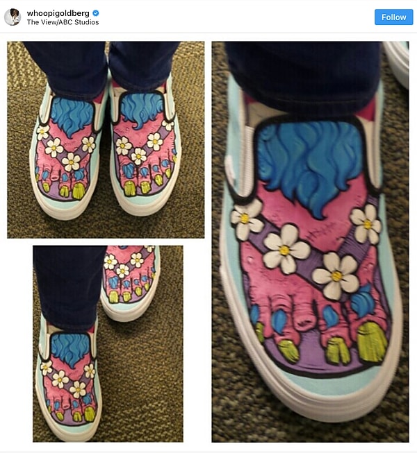 13. Отпадные кеды с «грибковыми» ногтями! Вуди, тебе нет равных 😝