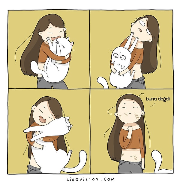 Кошки любят оставлять свои следы.