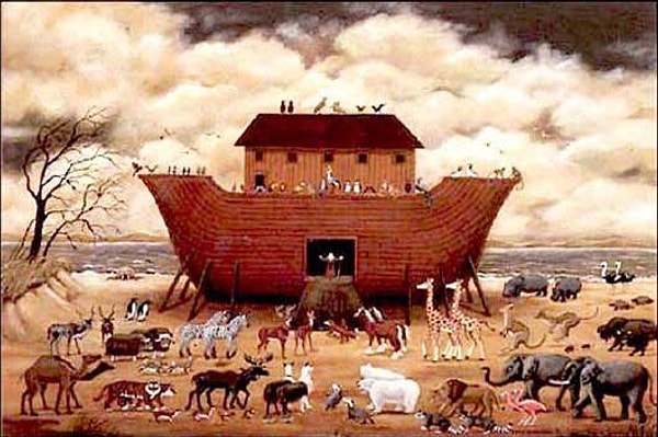 9. На какой горе находился Ноев ковчег?