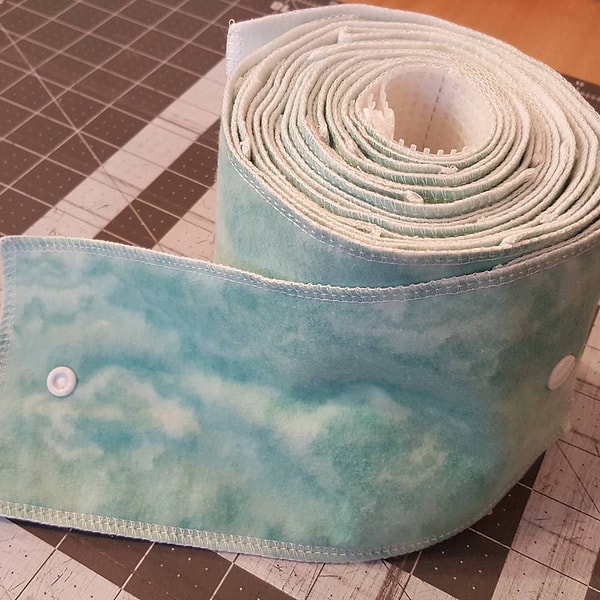 2. Принцип пользования family cloth точно такой же, как и у обычной туалетной бумаги.