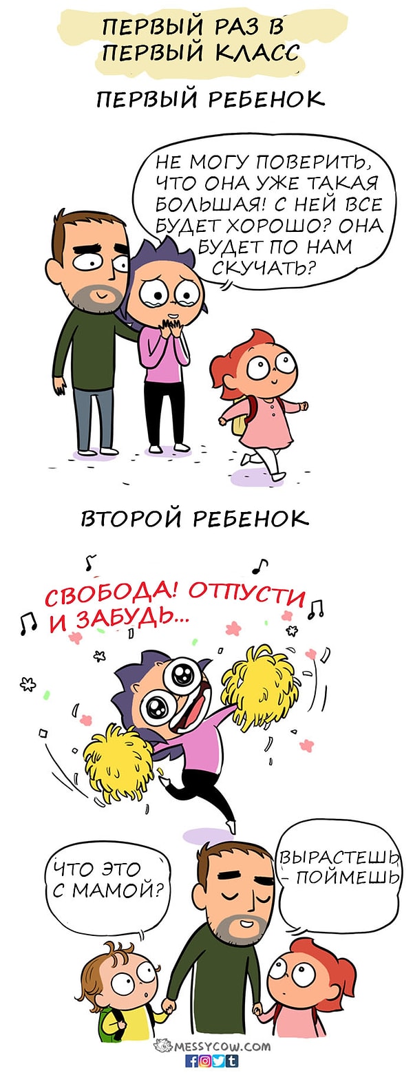 4. Первый школьный день