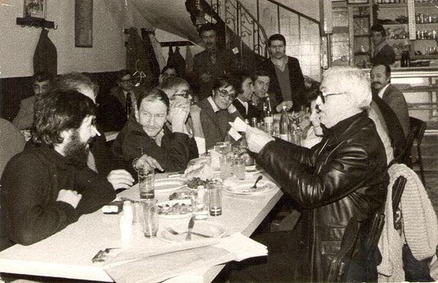 12. Cemal Süreya'nın şiir gibi dost meclisi.