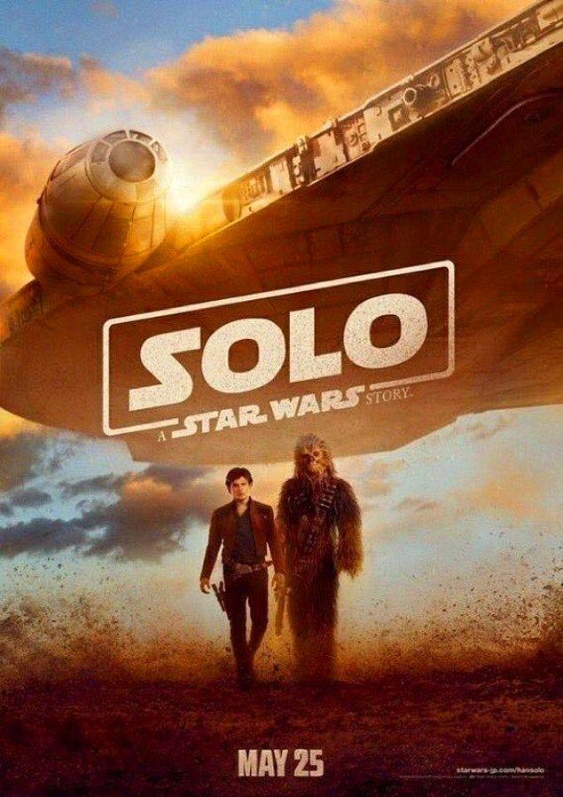 7. Efsane ikilinin ilk zamanları... 25 Mayıs'ta gösterime girecek Solo: A Star Wars Story'nin yeni afişi.