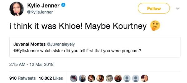 1. "Hamile olduğunu ilk hangi kardeşine söyledin?"