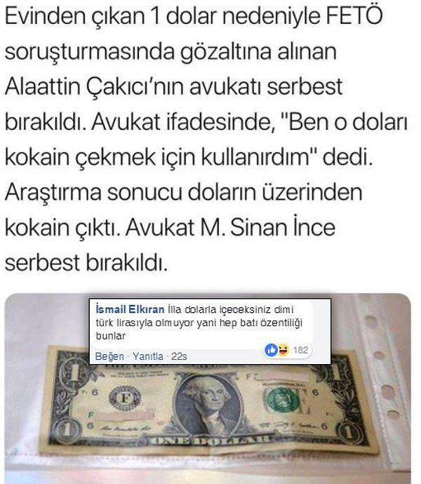 11. Türk parasının suyu mu çıktı arkadaş. :)