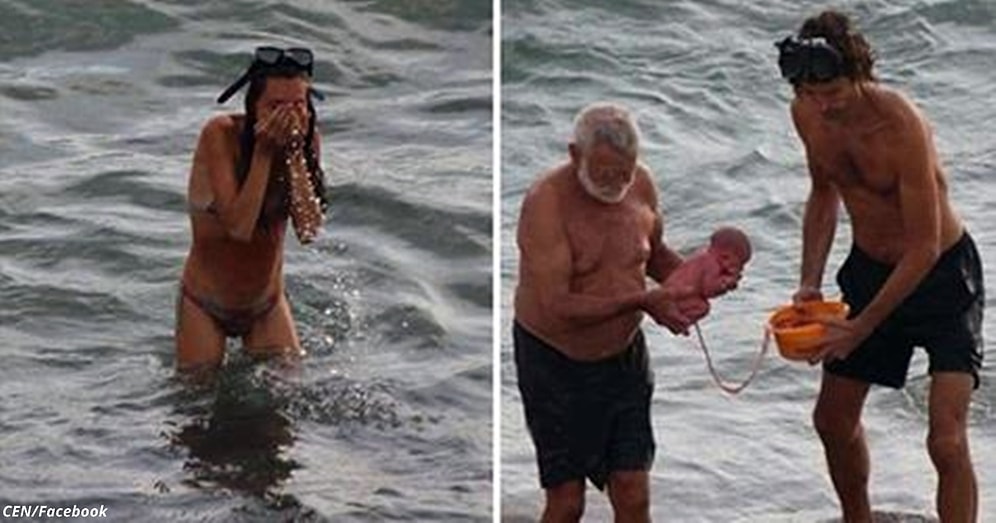 Появиться на свет в море! Российская туристка родила в Красном море