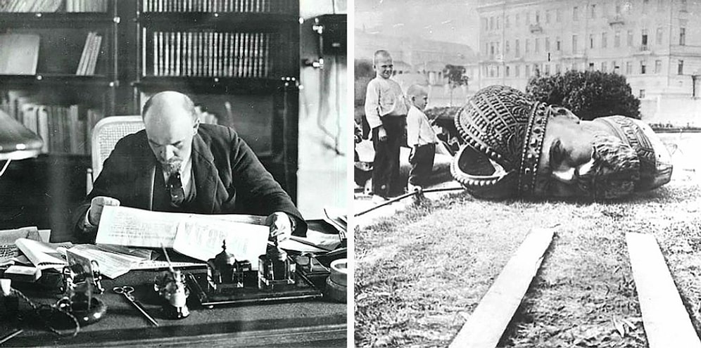 10 фото, которые показывают, как выглядела Москва после прихода к власти большевиков и свержения царизма