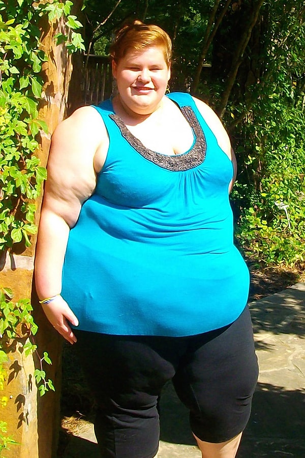 6. Эту девушку зовут Ариэль. Ей было 23, когда она смогла сбросить 117 кг!