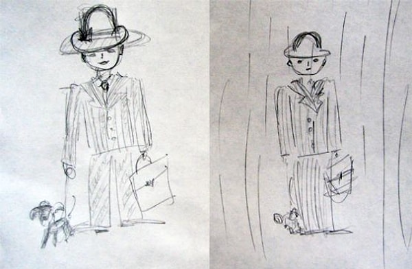 2. А теперь переходим к анализу вашего рисунка. Первый рисунок отражает представление человека о себе в обычной ситуации, а второй – в неблагоприятной. Сопоставление двух рисунков позволяет определить, как человек реагирует на стрессовые, неблагоприятные ситуации, что он чувствует при затруднениях.