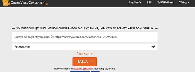 6. Onlinevideoconverter.com
