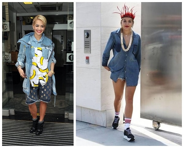 3. Поклонница денима Рита Ора