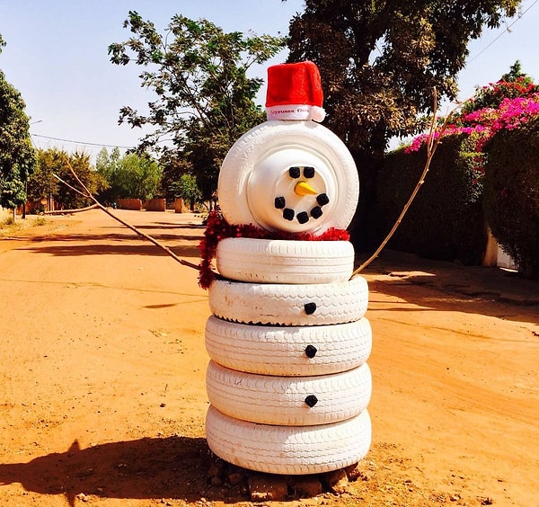 7. Коротко про африканского снеговика 😁