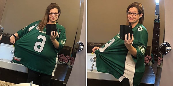 8. "Теперь посещение спортзала - одно из моих любимых недельных занятий".