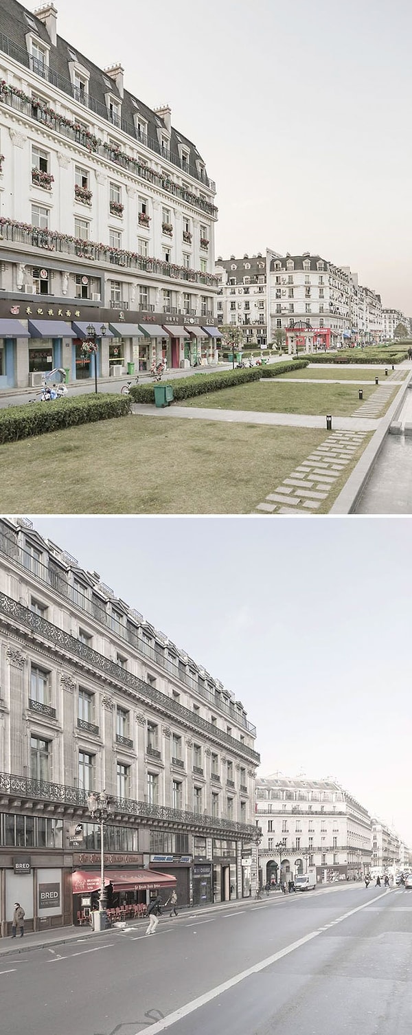 7. Верх: Китай. Низ: Париж