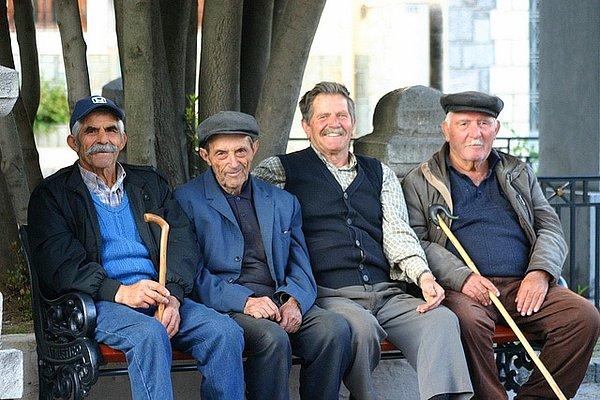 19. Yunanistan Vytina'da eski dostlar