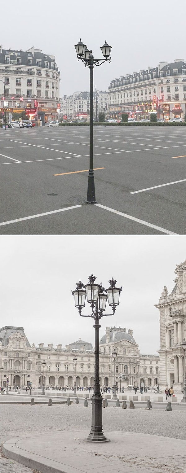 18. Верх: Китай. Низ: Париж