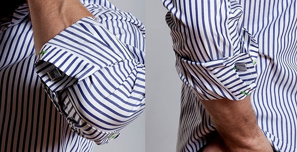 6. Неаккуратно закатанные рукава