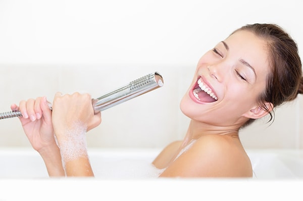 4. Вы поёте в душе?