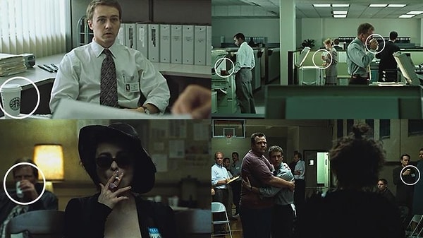 6. В каждой сцене «Бойцовского клуба» можно обнаружить стаканчик из Старбакса.