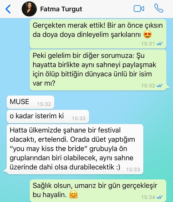 4. Umarız gerçekleşir dileği. 🙏