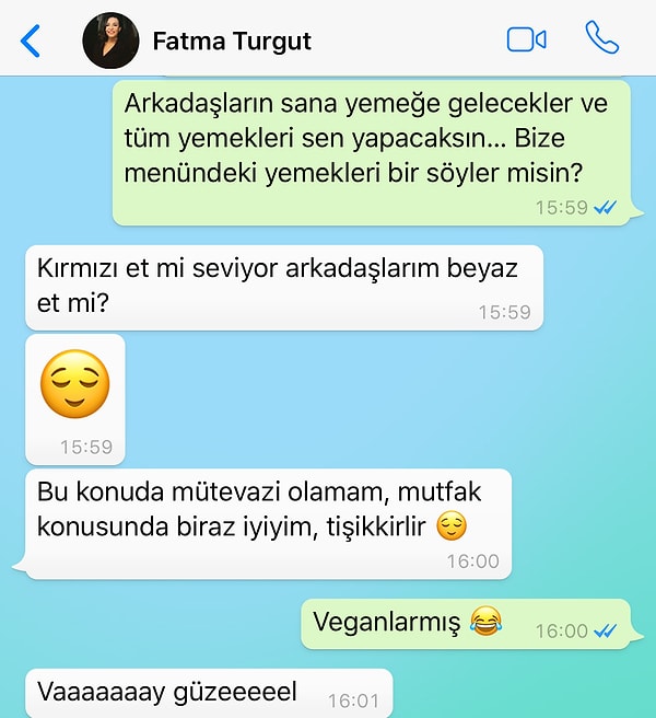 12. Mutfakta çok iyiymiş! 😍