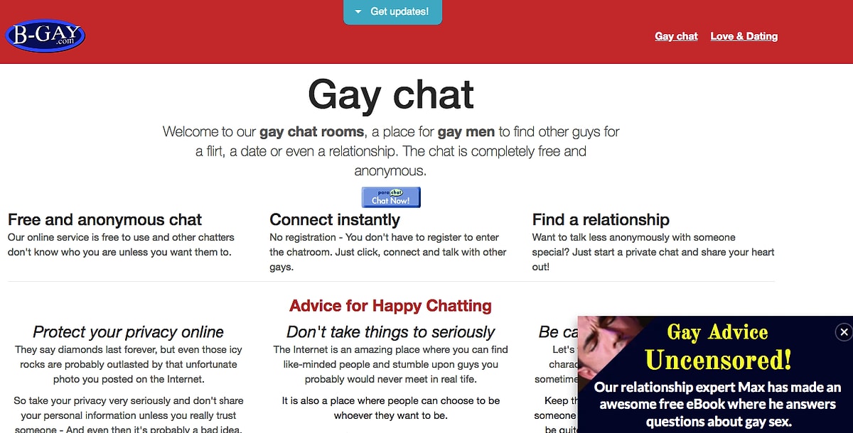 Gay Chat! Eşcinsel Erkekler İçin En İyi 10 Gay Chat Sitesi