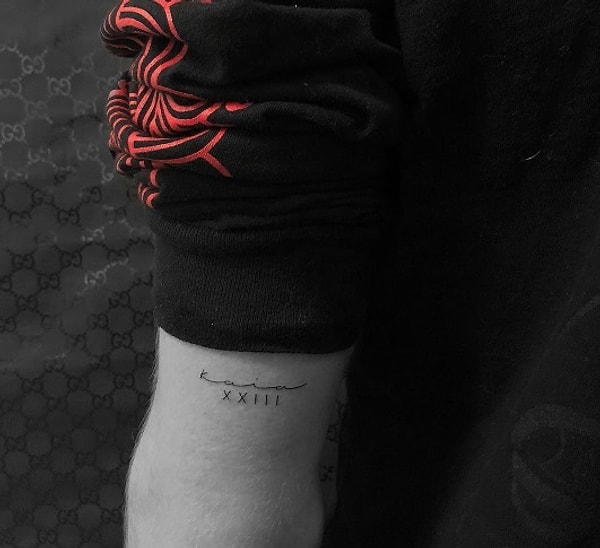 Их связь настолько сильна, что Пресли около месяца назад даже сделал татуировку с именем Кайи.