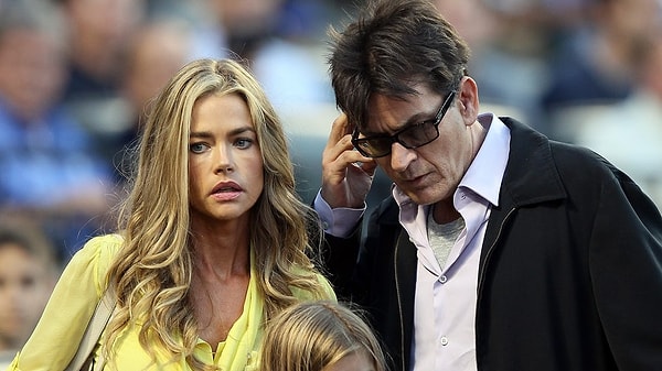 5. Чарли Шин и Дениз Ричардс