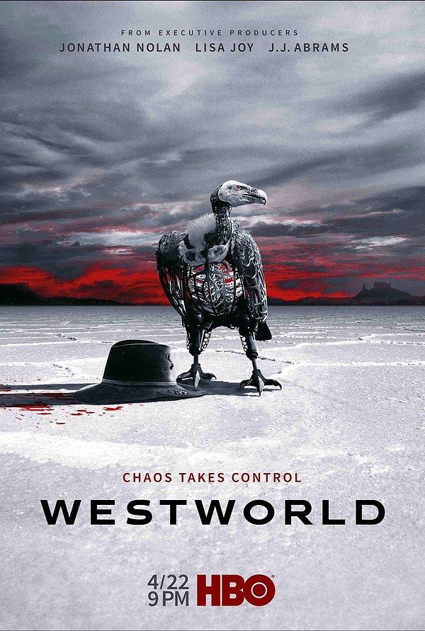 3. Westworld’ün 2. sezonundan ilk poster yayınlandı.