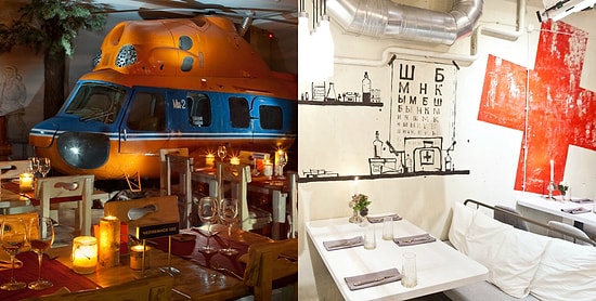 ТОП-5 самых необычных кафе Москвы