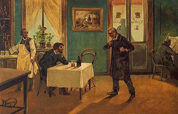 3. ... всё в руках человека, и всё-то он мимо носу проносит, единственно от одной трусости... Любопытно, чего люди больше всего боятся? Нового шага, нового собственного слова они всего больше боятся..."