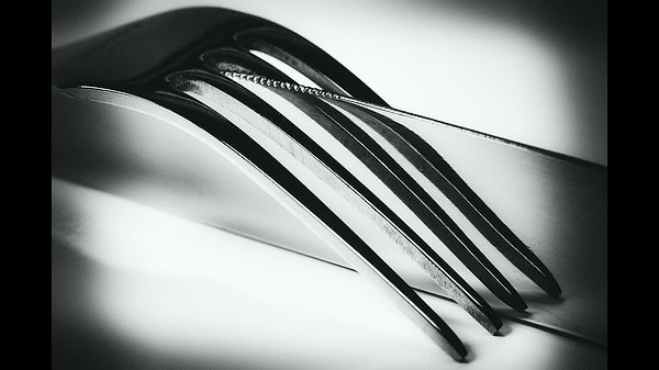 1. Скрежет вилки или ножа о тарелку: