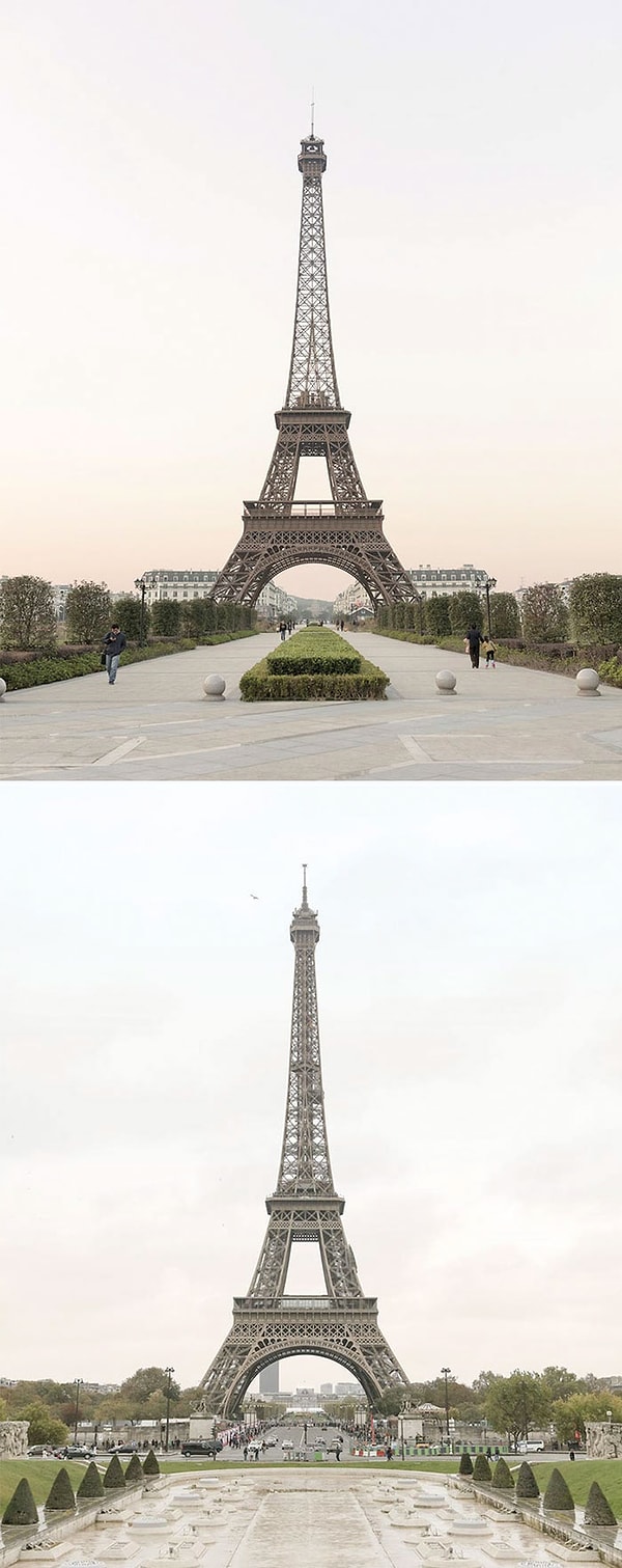 1. Paris'e 10 bin km uzaklıkta, Çin'de Tianducheng adında bir kasaba bulunuyor.