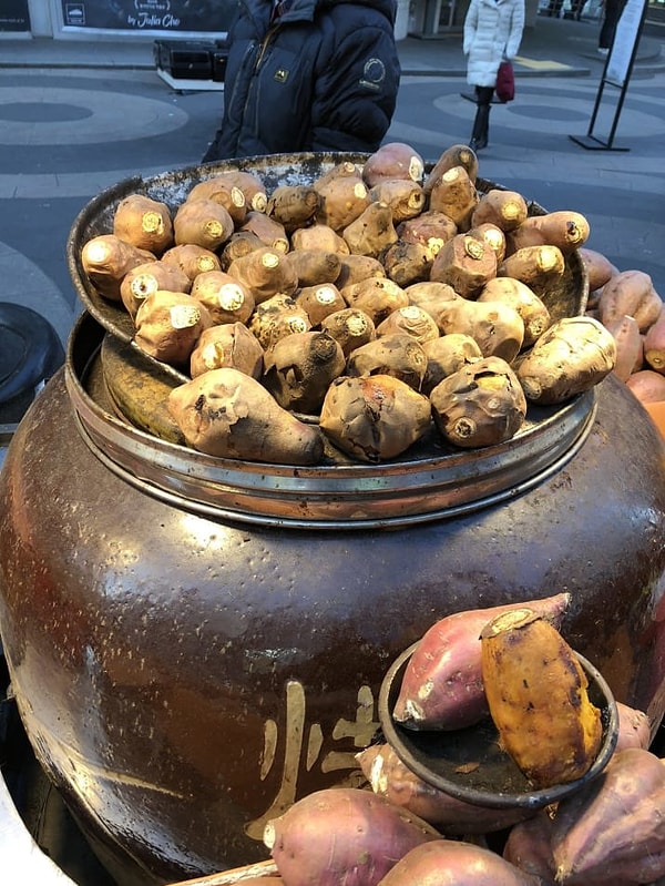 2. Жареный батат (сладкий картофель)