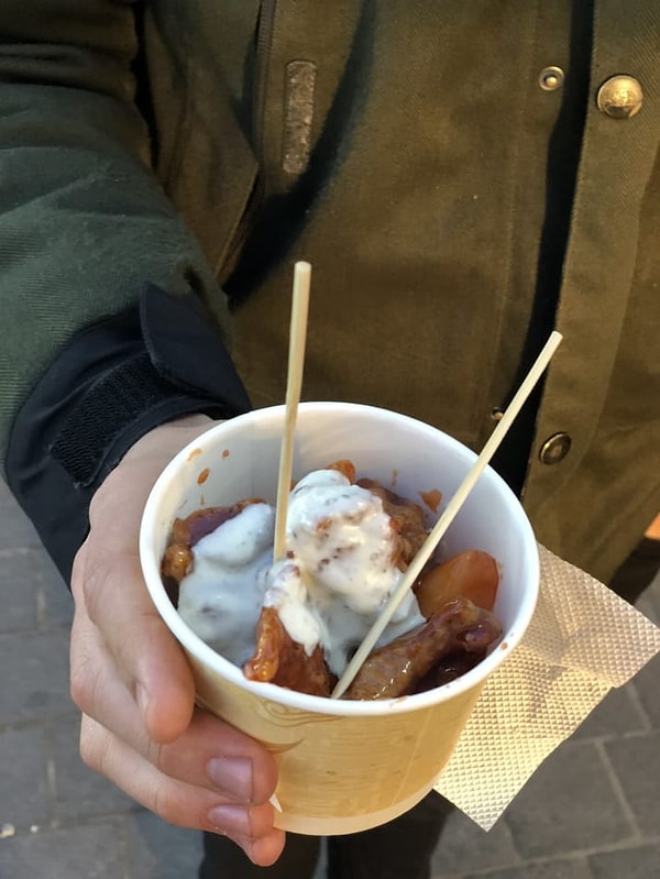 8. Жареная курочка со сладким рисом