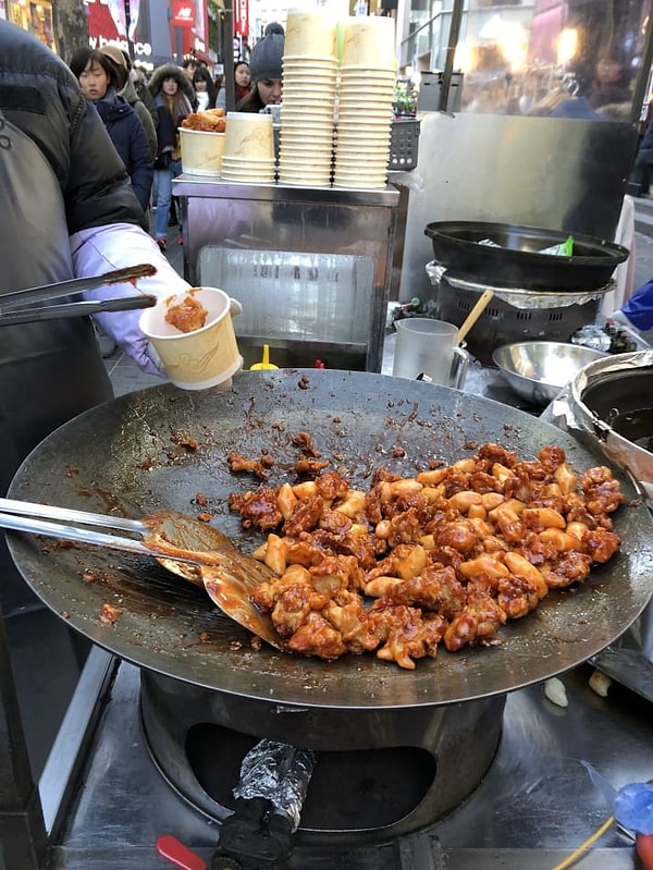 8. Жареная курочка со сладким рисом