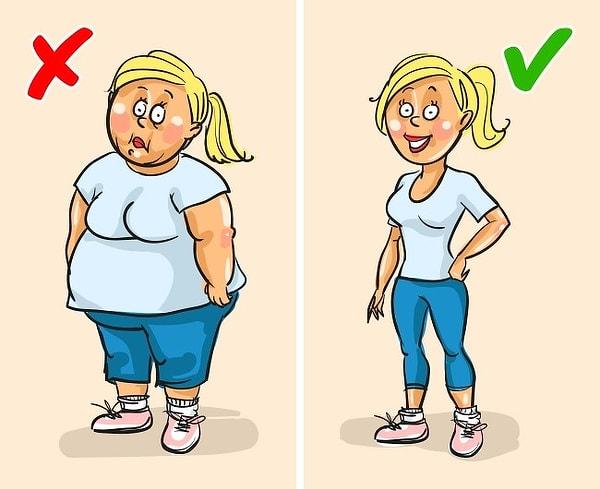 7. Obeziteden muzdarip olmazsın.