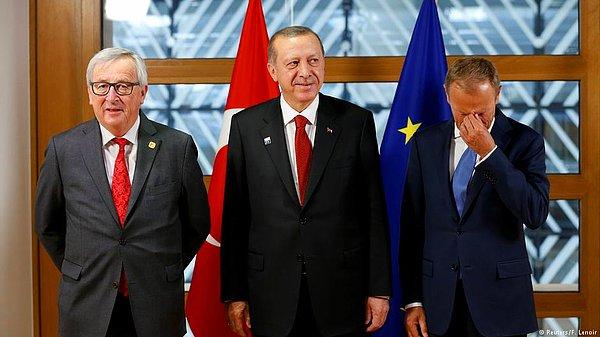 Cumhurbaşkanı Erdoğan geçtiğimiz yıl mayıs ayında AB liderleri ile bir araya gelmişti.