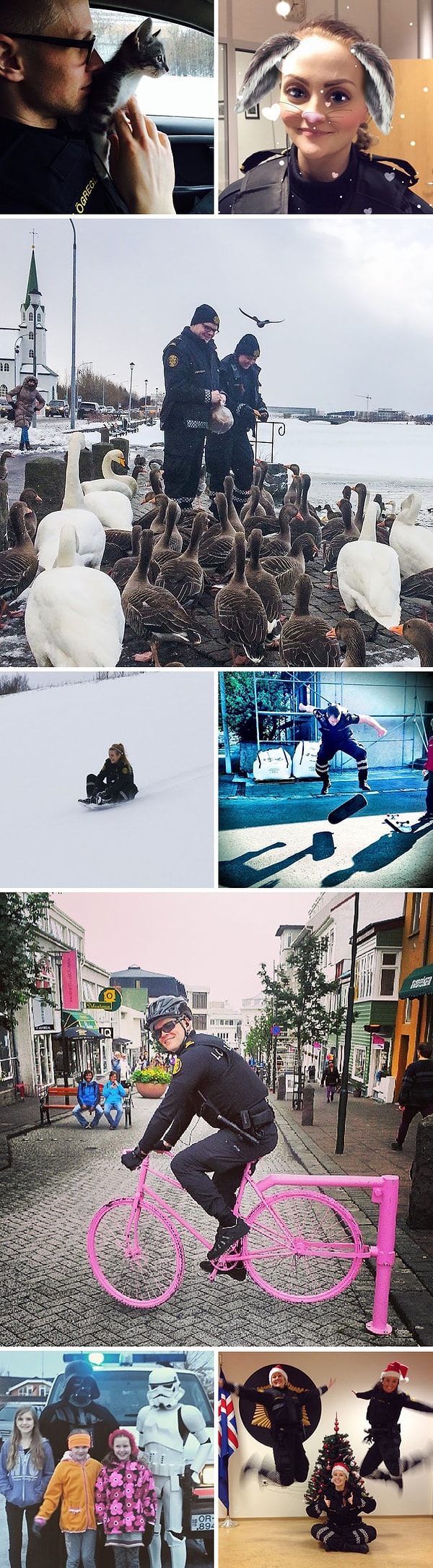 11. Инстаграм полиции Рейкьявика. Какие же они крутые!