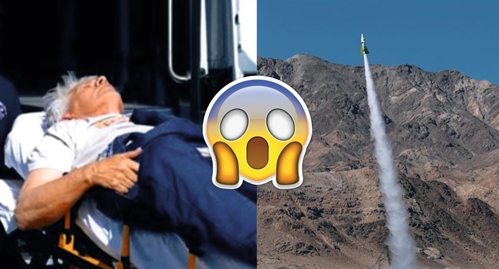 Сторонник общества плоской Земли взлетел на паровой ракете и оказался в больнице