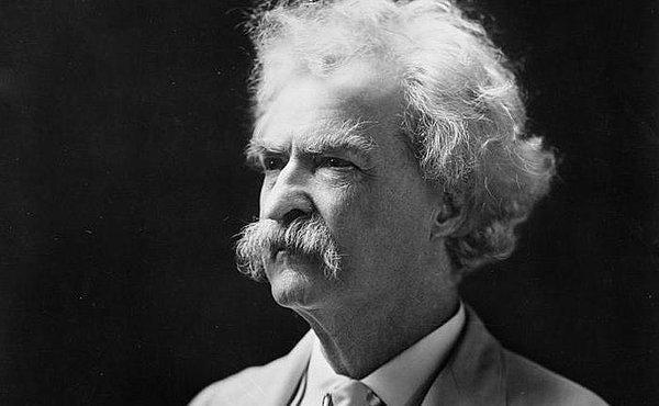 10. Mark Twain, modern sutyen askısını icat eden kişiydi.