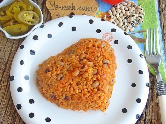 Börülceli bulgur pilavı tarifi