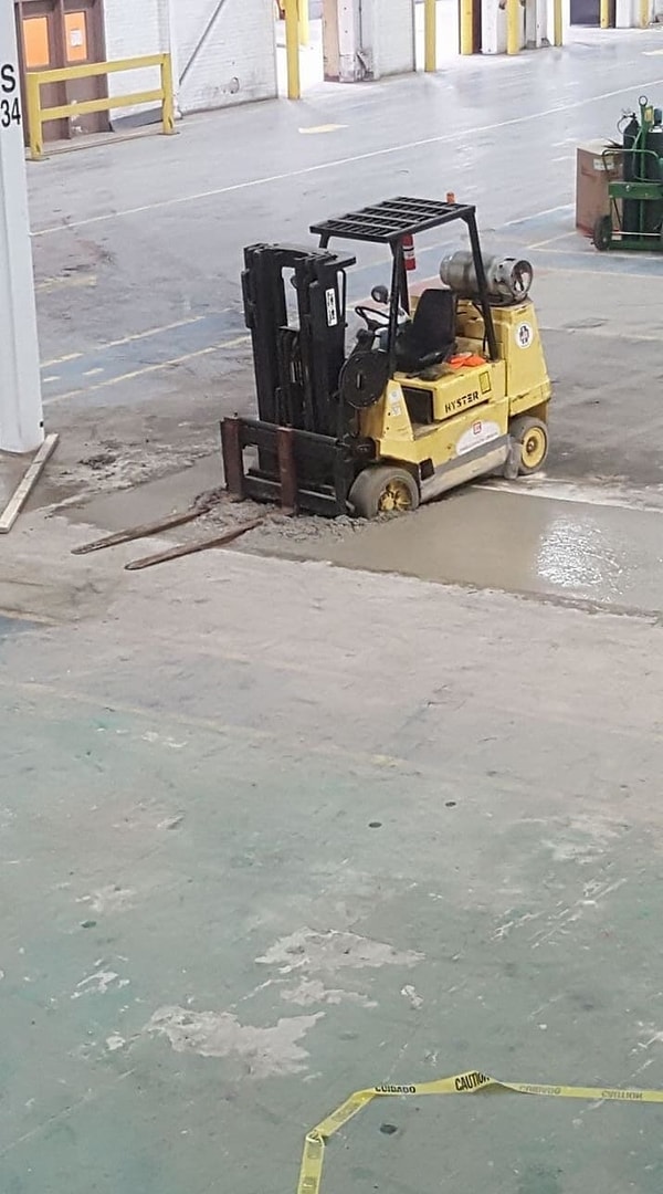 5. Будьте благодарны за то, что вы не водитель этого автопогрузчика: