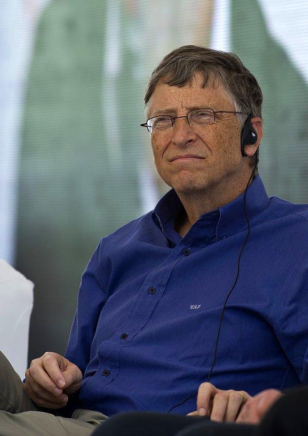 7. Bill Gates, 50 milyon dolar bağışladı.