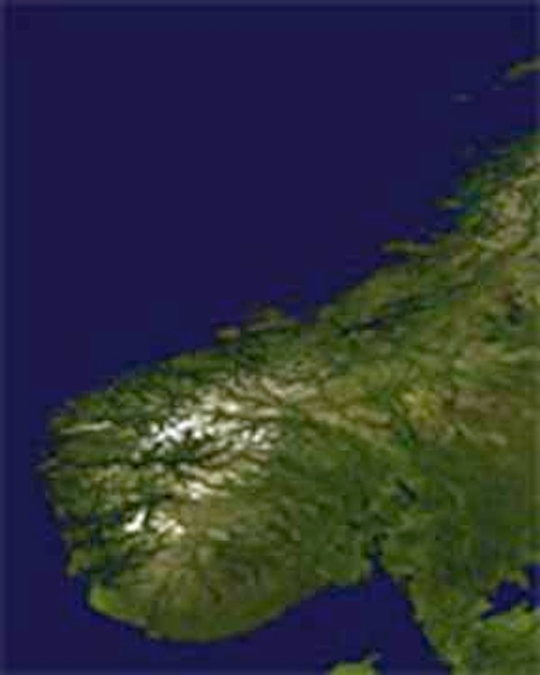 8. Какая страна сфотографирована со спутника?