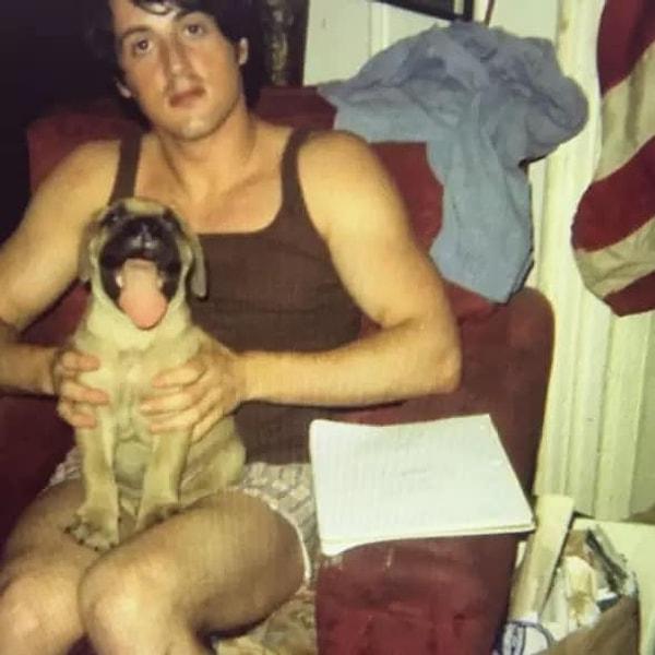 6. Sylvester Stallone bir dönem o kadar fakirdi ki çok sevdiği köpeği Butkus'u 40 dolara satmak zorunda kaldı.