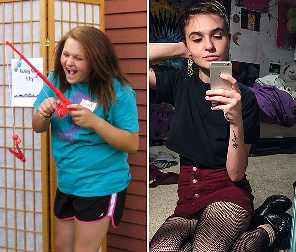 4. "Мне тяжело выкладывать свое старое фото, даже зная, что я так больше не выгляжу. Я все еще учусь любить себя, поэтому, пожалуйста, будьте ко мне добры"