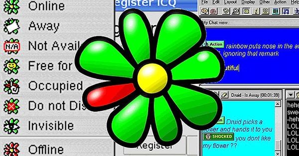 13. ICQ ismi, İngilizce "I seek you" (Seni arıyorum) cümlesinin söylenişidir.