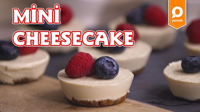 Kuru Meyve ve Kuru Yemişli Mini Cheesecake Nasıl Yapılır