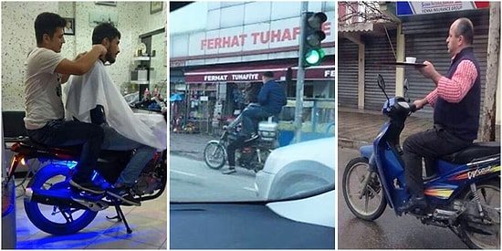 Neden Sevgili Motorcular? Motosikletle Çekilmiş Şaşkınlıktan Küçük Dilimizi Yutacağımız 17 Güldüren Fotoğraf